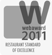 Web Awards 2011 - Restaurant Standard Of Excellence
